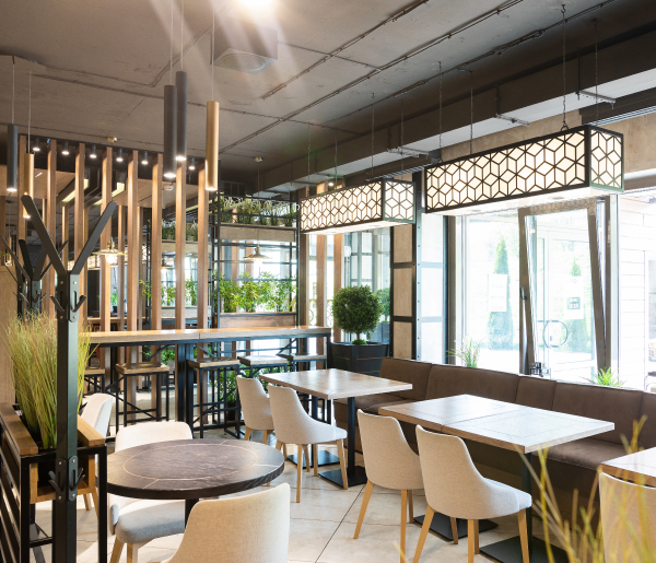 cafes are one of our commercial interior projects in Qatar
