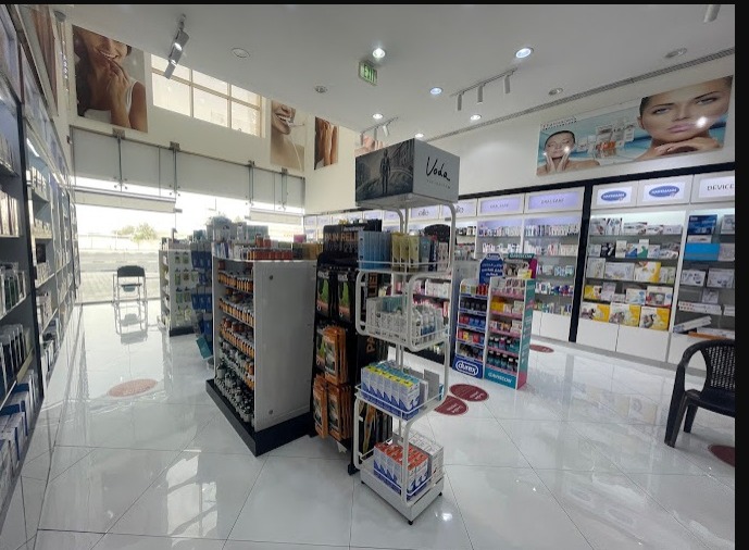 pharmacy interior qatar