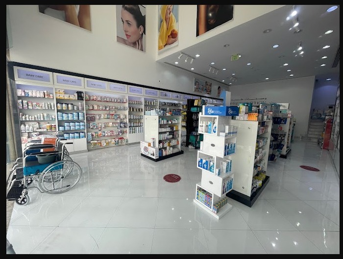 pharmacy interior in qatar