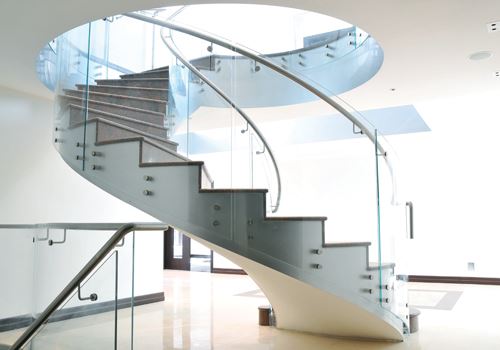 Glass handrails Works are a key part of our Hand Rail services in Qatar