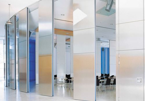 Movable partition Works are a key part of our Partition services in Qatar
