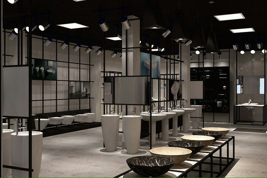 showrooms interior are a key part of our interior services in Qatar