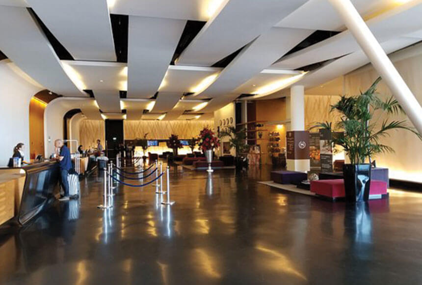 Glass Ceiling Works is a key part of our Ceiling services in Qatar